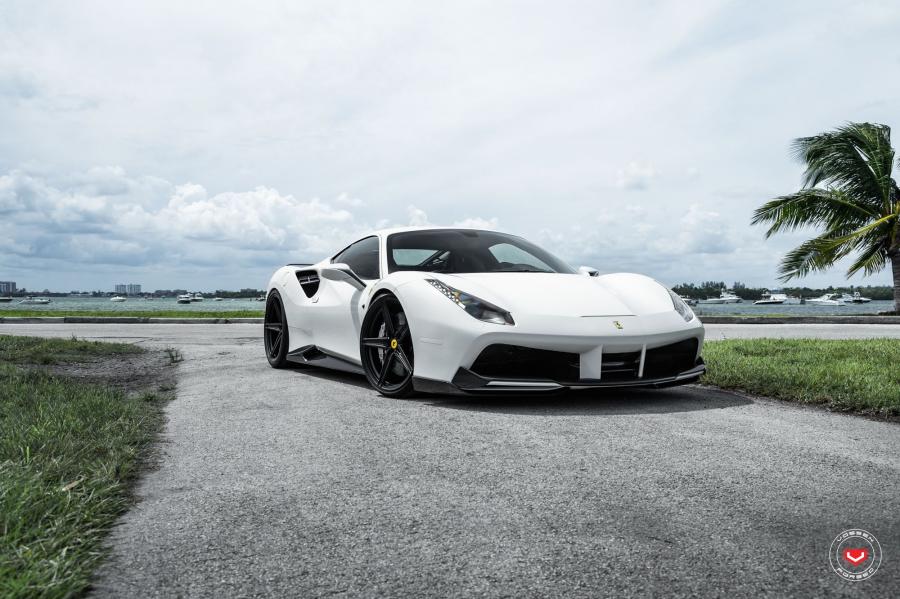 Ferrari 488 GTB on Vossen Wheels (M-X5) 2018 года  (фото 9 из 22)